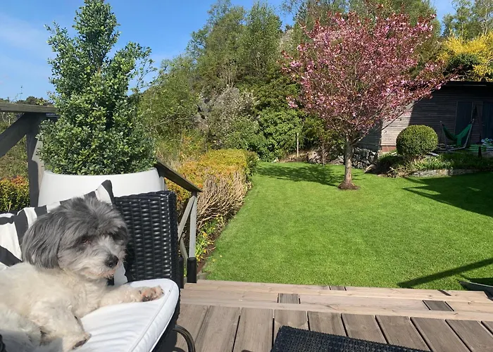Med 4 Soverom, Sjøutsikt Og Hage Ved Lokal Badestrand *