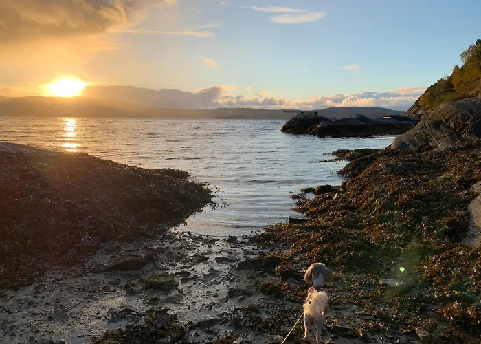 Med 5 Soverom, 4 Bad Og 3 Kjokken, 400 M Fra Lokal Badestrand *
